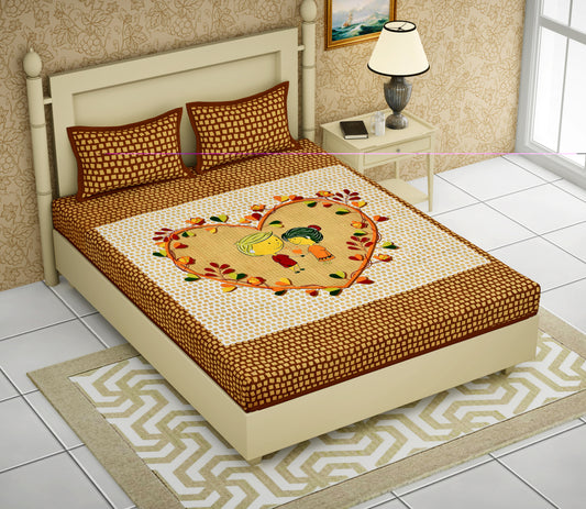 Sweetheart Bliss Bedsheet