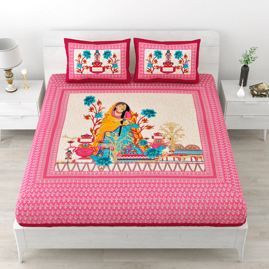 Sunburst Mandala Bedsheet