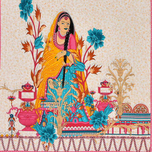 Sunburst Mandala Bedsheet