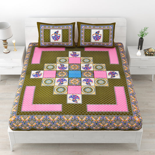 Amber Orbit Bedsheet
