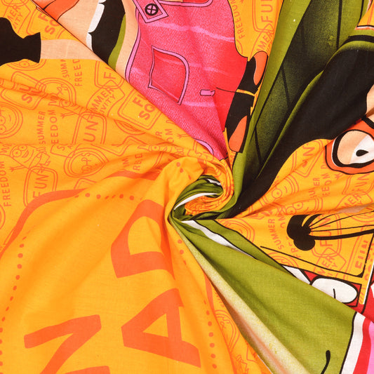 Amber Petals Bedsheet