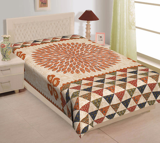 Amber Blossom Bedsheet